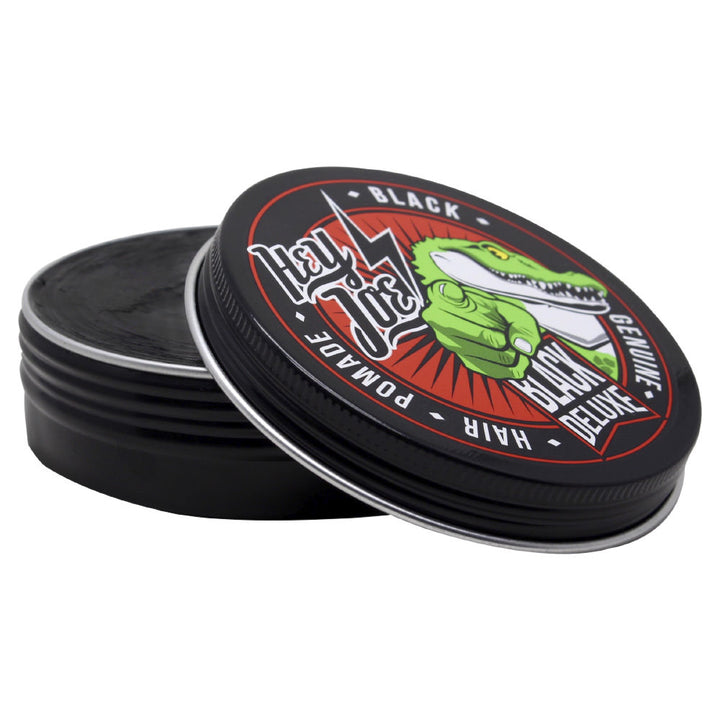 Pommade capillaire véritable noire de luxe